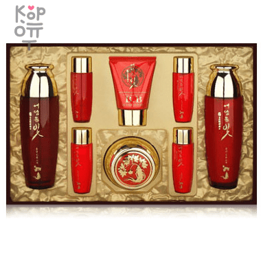 YE DAM YUN BIT Yedam Yunbit Red Ginseng 4 Set - Набор для ухода за кожей лица c Красным Женьшенем. — Корейские товары для всей семьи(КорОпт)