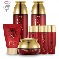 YE DAM YUN BIT Yedam Yunbit Red Ginseng 4 Set - Набор для ухода за кожей лица c Красным Женьшенем.