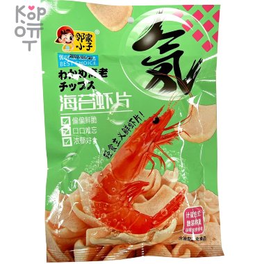 Чипсы Best Choice Картофельные со вкусом Креветки, 32гр. &mdash; Корейские товары для всей семьи(КорОпт)