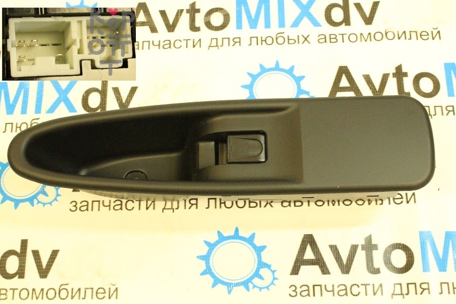 Блок управления стеклоподъёмником 1-82380-158-3 GIGA / FORWARD FVR34 правый ( 1 кнопка)