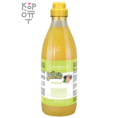 ISB Fruit of the Grommer Maracuja Шампунь для длинной шерсти с протеинами 1 л