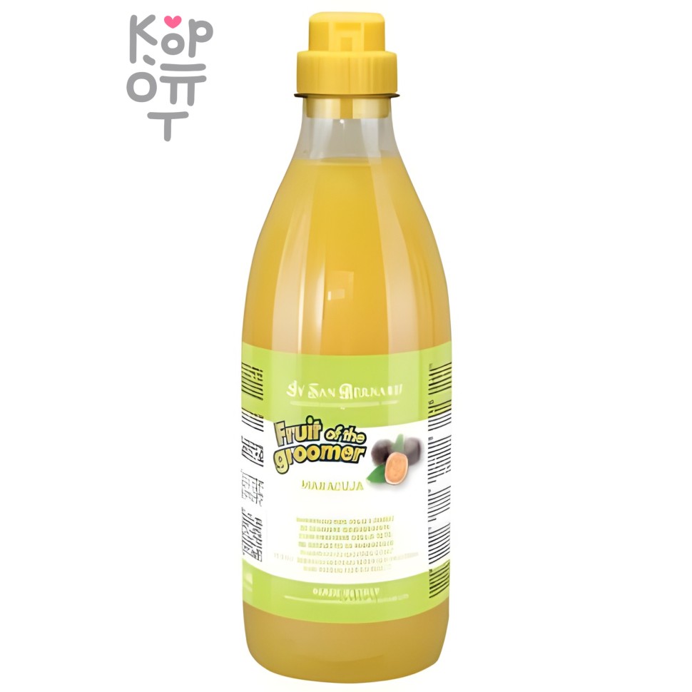 ISB Fruit of the Grommer Maracuja Шампунь для длинной шерсти с протеинами 1л.