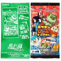 Coris Pokemon Seal Book Chewing Gum With Sticker Sode Flavour - Жевательная резинка со вкусом содовой 3,5гр.