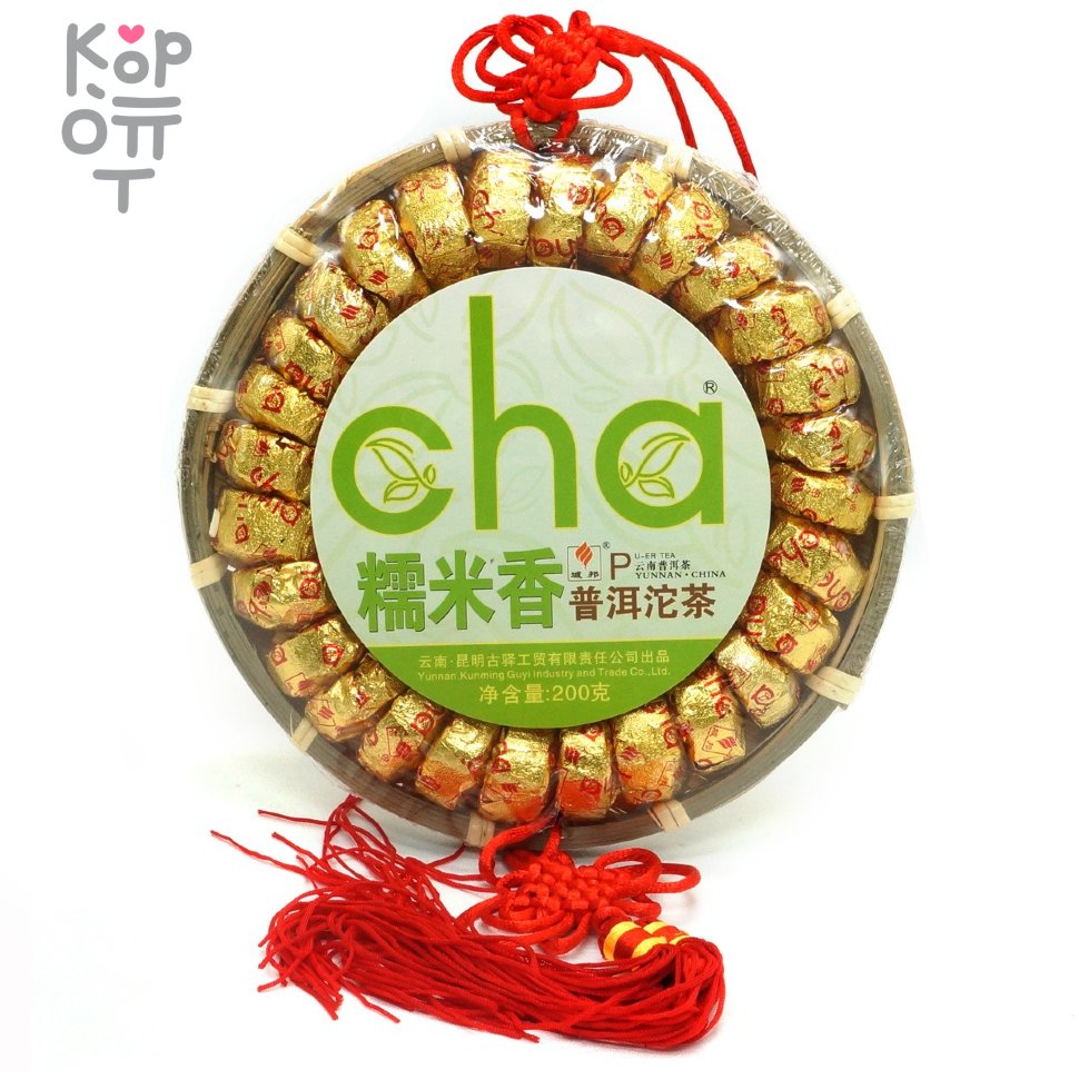 Чай Captain Horse Pu'er - Подарочный Юньнаньский крупнолистовой высушенный на солнце зеленый чай, Пуэр, 2019год, 200гр., купить с доставкой на дом фото 1 — Корейские товары для всей семьи(КорОпт)