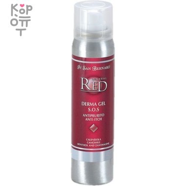 ISB Mineral Red Derma Gel SOS противозудный гель-анестетик для кожи 100 мл. — Корейские товары для всей семьи(КорОпт)
