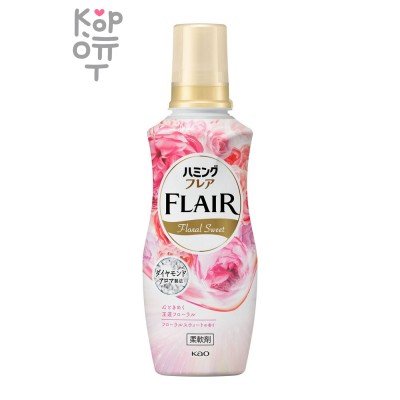 KAO Flair Humming Floral Sweet — кондиционер для белья, 520 г
