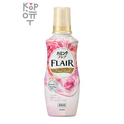 KAO Flair Humming Floral Sweet — кондиционер для белья, 520 г