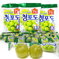 Lotte Green Grape Candy - Карамель леденцовая, Виноград 153гр.