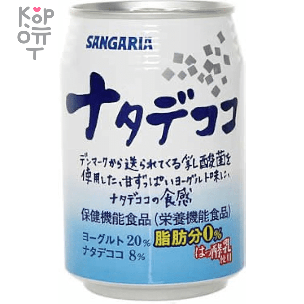 Sangaria nata de coco, газированный йогуртовый напиток со кусочками кокоса 280мл., купить с доставкой на дом фото 1 &mdash; Корейские товары для всей семьи(КорОпт)