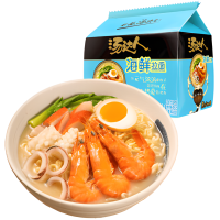 Лапша быстрого приготовления Uni-Tang Seafood ramen морской коктейль, 113гр.
