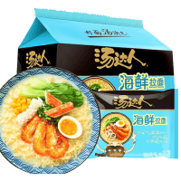 Лапша быстрого приготовления Uni-Tang Seafood ramen морской коктейль, 113гр.