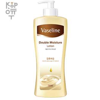 VASELINE Double MOISTURE LOTION - Питательный лосьон для глубокого увлажнения и смягчения кожи, 500мл., купить с доставкой на дом фото 1 &mdash; Корейские товары для всей семьи(КорОпт)