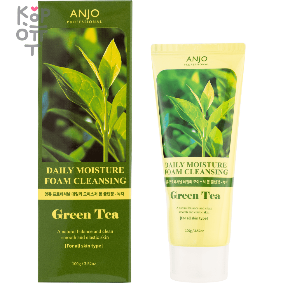 ANJO Daily Cleansing Foam - Пенка для умывания 100мл., купить с доставкой на дом фото 1 — Корейские товары для всей семьи(КорОпт)