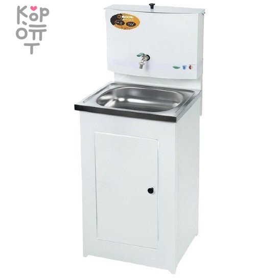 Умывальник дачный без подогрева "Люкс" ВИХРЬ, нержавеющая мойка, цвет белый, купить с доставкой на дом фото 1 — Корейские товары для всей семьи(КорОпт)