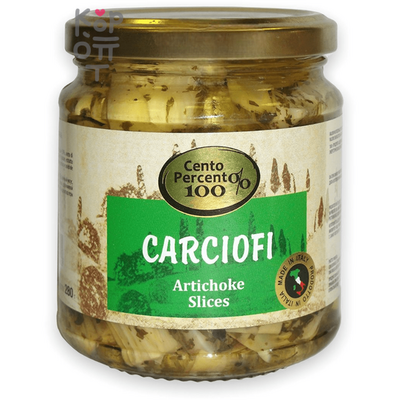 Cento Percento Carciofi - Артишоки резаные 280 г