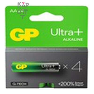 GP батарейки — Элемент питания GP ultra plus 15АUP-2CR4 АА*10×80