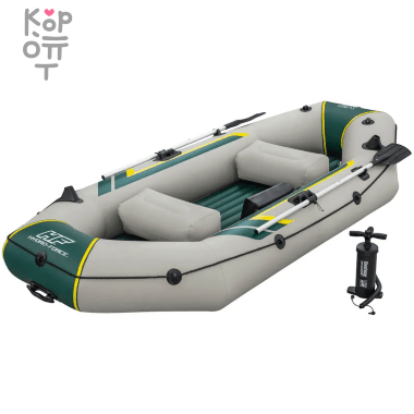 Лодка надувная(комплект) Bestway Hydro-Force Ranger Elite X3 размер(295смx130смx46см), модель 65160 — Корейские товары для всей семьи(КорОпт)