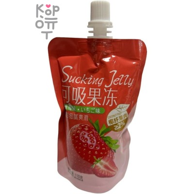 Желе фруктовое Sucking Jelly со вкусом Клубники