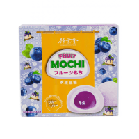 Bamboo House Fruit Mochi - Японское рисовое пирожное фруктовое Моти "Голубика" 140гр.