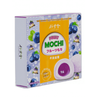 Bamboo House Fruit Mochi - Японское рисовое пирожное фруктовое Моти "Голубика" 140гр.