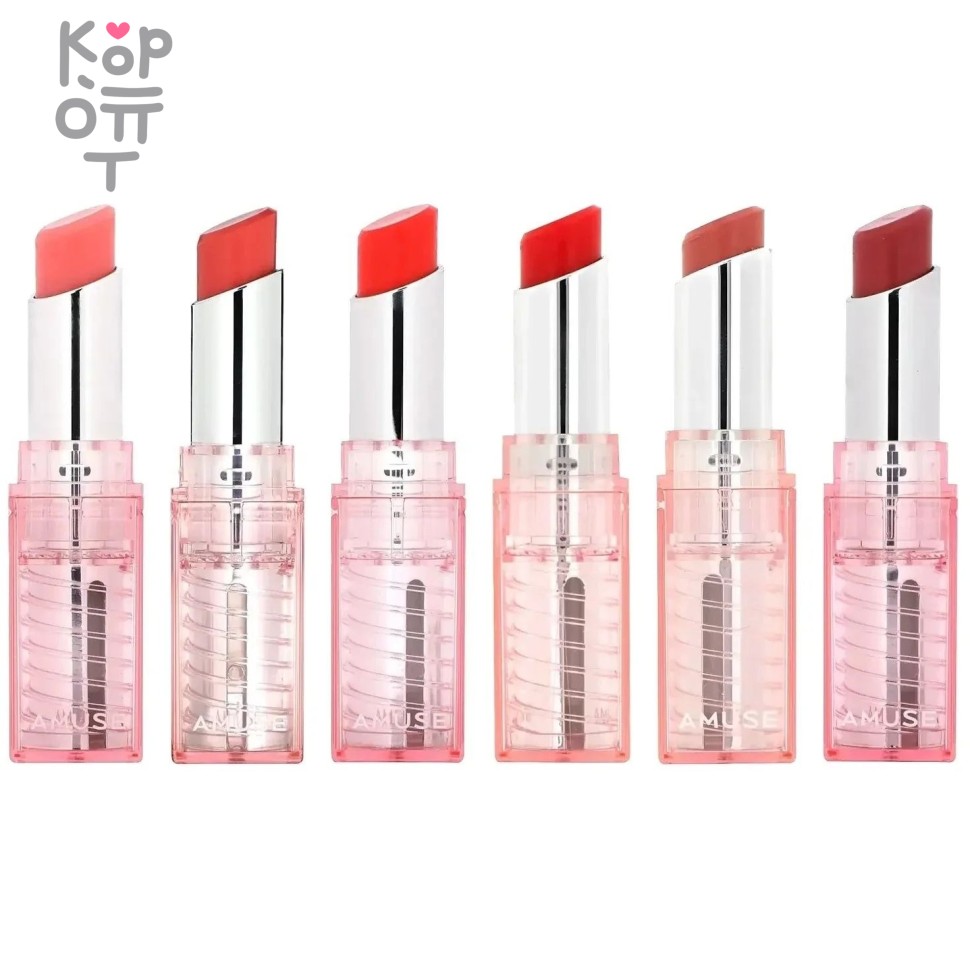 AMUSE Dew Balm - Увлажняющий оттеночный бальзам для губ 3,2гр., купить с доставкой на дом фото 1 — Корейские товары для всей семьи(КорОпт)