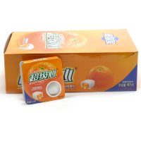 Жевательная резинка Super Heart Crispy Jam Sandwich Gum - Сэндвич с Апельсиновым джемом