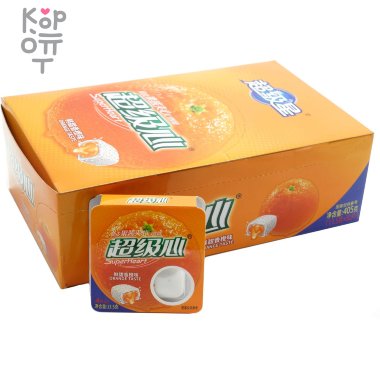 Жевательная резинка Super Heart Crispy Jam Sandwich Gum - Сэндвич с Апельсиновым джемом — Корейские товары для всей семьи(КорОпт)