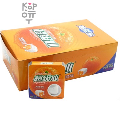 Жевательная резинка Super Heart Crispy Jam Sandwich Gum - Сэндвич с Апельсиновым джемом