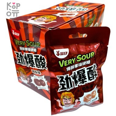 Возмутительно кислые конфеты PlayBoy с кислым вкусом Колы — Корейские товары для всей семьи(КорОпт)