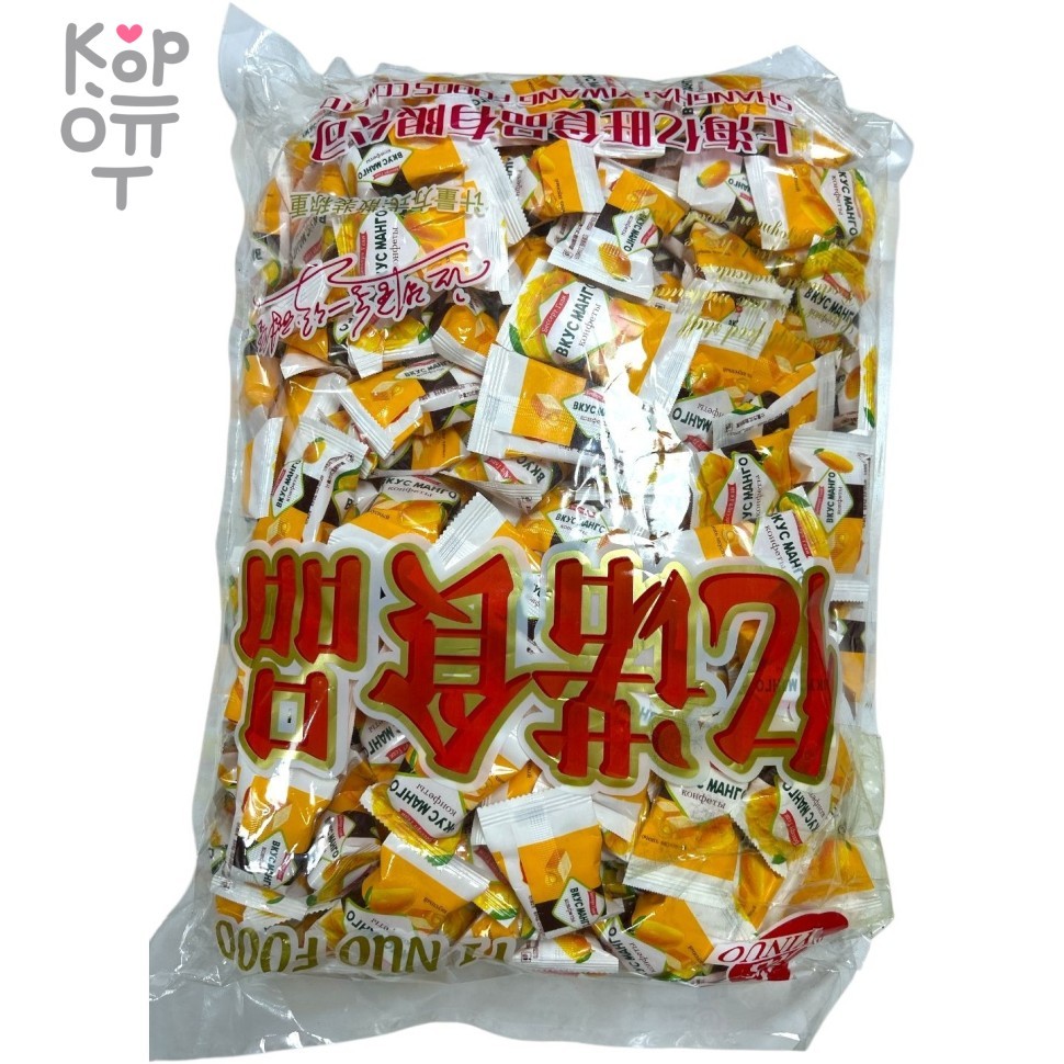 Мармелад Shanghai со вкусом Манго, 2,5кг, купить с доставкой на дом фото 1 &mdash; Корейские товары для всей семьи(КорОпт)