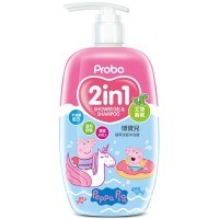 PROBO Botanical Shampoo&Shower Gel - Нежный детский шампунь 2в1 Свинка Пеппа с фруктовыми экстрактами 500мл. 