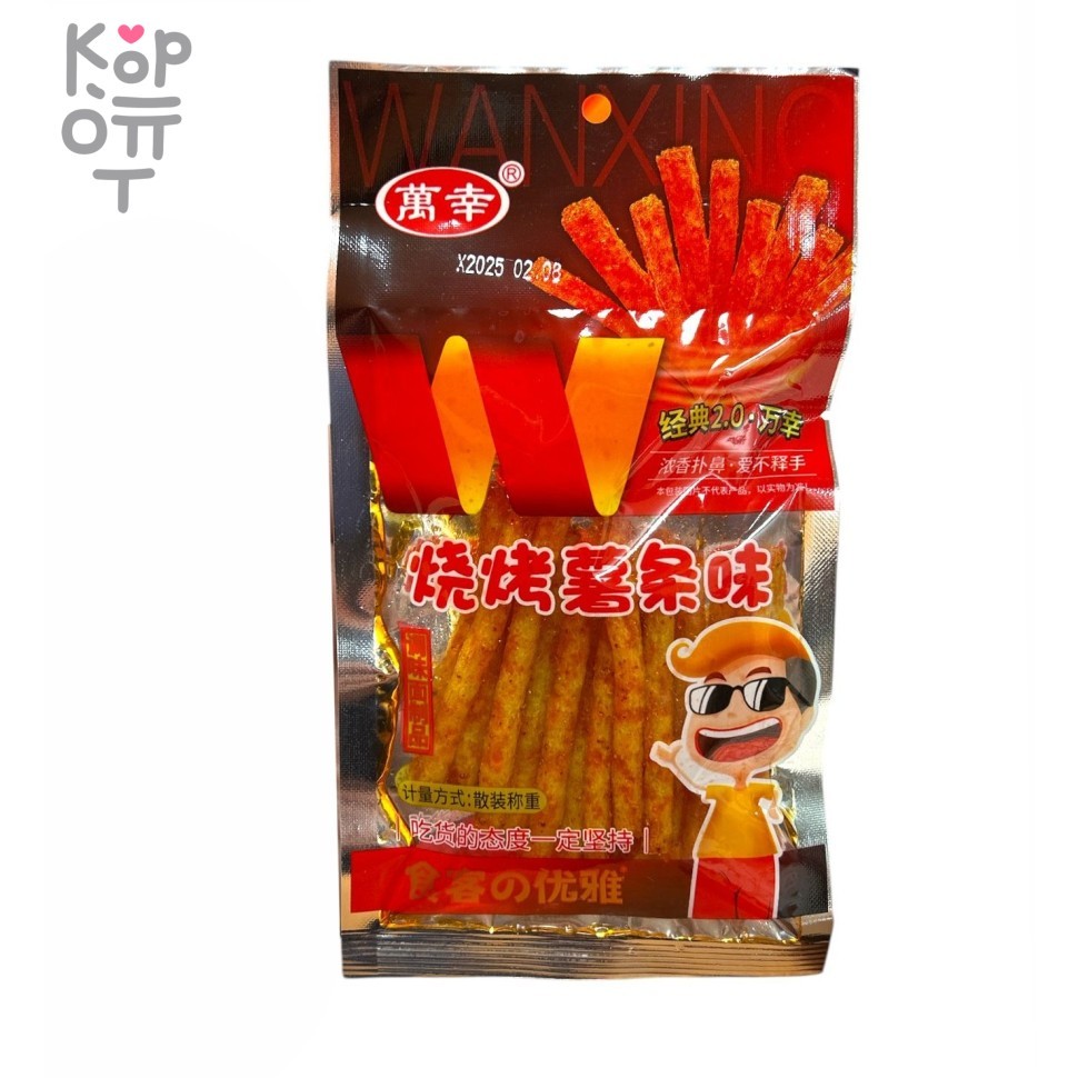 Снэк Happy вегетарианские закуски, богатый и неотразимый со вкусом чипсов BBQ, купить с доставкой на дом фото 1 — Корейские товары для всей семьи(КорОпт)