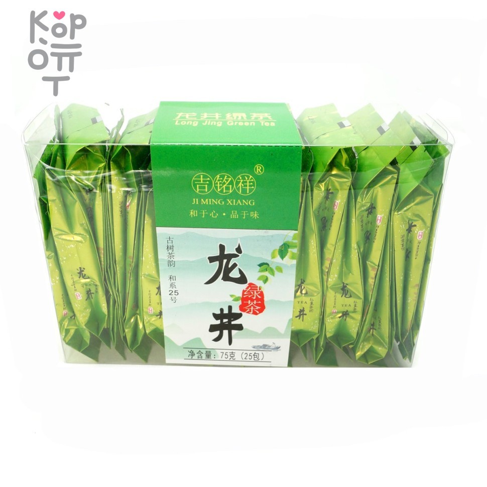 Чай Ji Ming Xiang зеленый, Цзи Минсян, 175гр. (25п.*7гр.), купить с доставкой на дом фото 1 — Корейские товары для всей семьи(КорОпт)