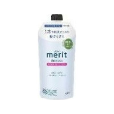 KAO Merit — шампунь, не требующий кондиционера, сменная упаковка, 320 миллилитров