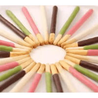 Sinzly Happy Stars Biscuit Chocolate Sticks - Печенье Бисквитные Палочки в шоколадной глазури, ассорти вкусов