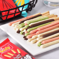 Sinzly Happy Stars Biscuit Chocolate Sticks - Печенье Бисквитные Палочки в шоколадной глазури, ассорти вкусов
