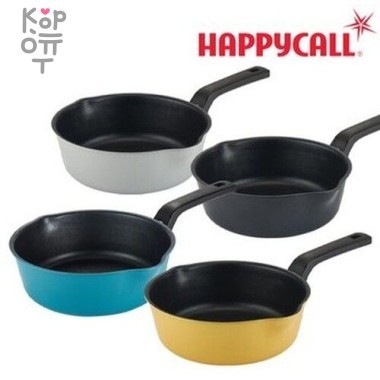 IH Облегченная сковорода с носиком Flex Fan IH Lollipop с керамическим покрытием и прорезиненной ручкой, 20см. — Корейские товары для всей семьи(КорОпт)