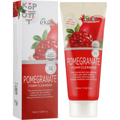 Ekel Foam Cleanser Pomegranate - Пенка для умывания с экстрактом Граната, 100мл.