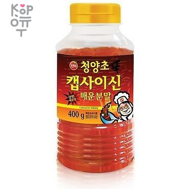 Cheong woo Chili Pepper Capsaicin Sauce Hot Spicy Powder - Острый порошок Капсайцин(Чхонянгчхо) &mdash; Корейские товары для всей семьи(КорОпт)