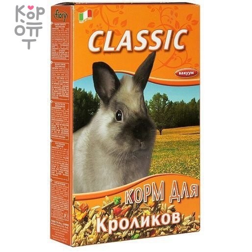 FIORY корм для кроликов Classic 770 г, купить с доставкой на дом фото 1 — Корейские товары для всей семьи(КорОпт)