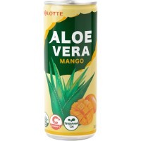 Lotte Aloe Vera Mango - Напиток безалкогольный негазированный с Манго