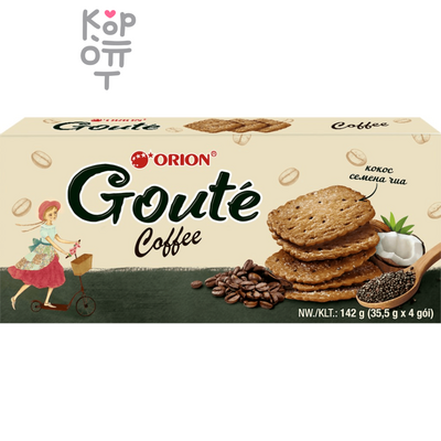 Orion GOUTE Coffee - Печенье "ГУТЭ" Кофе 72 г