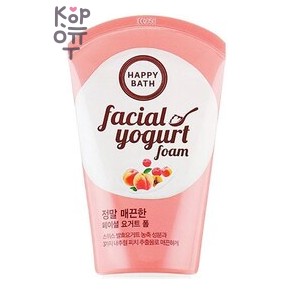 Happy Bath Facial Yogurt Foam - Йогуртовая пенка для умывания со злаками, 250 мл