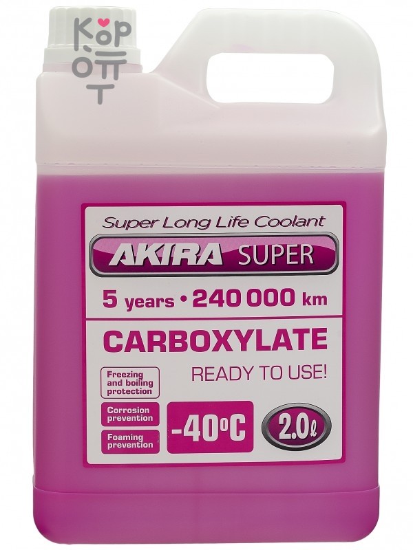 AKIRA SUPER LONG LIFE COOLANT PINK -40 official product image
