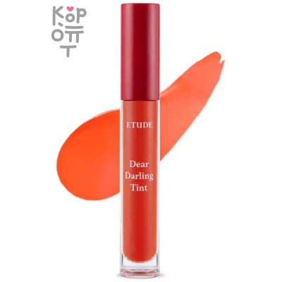 Etude House — Тинт-гель для губ бордовый красный оттенок, 5 г