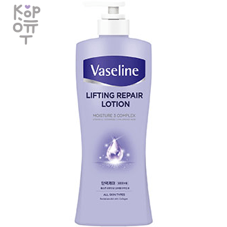 VASELINE COLLAGEN MOISTURE LOTION - Лосьон для тела с коллагеном, увлажняет и восстанавливает эластичность кожи, 500мл. &mdash; Корейские товары для всей семьи(КорОпт)