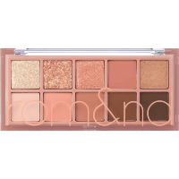 Rom&Nd Better Than Palette 00 Light & Glitter Garden - Большая палетка теней для век 10 блестящих глиттерных оттенков 6 г