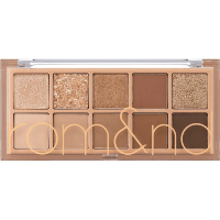 Rom&Nd Better Than Palette 00 Light & Glitter Garden - Большая палетка теней для век 10 блестящих глиттерных оттенков 6 г