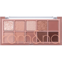 Rom&Nd Better Than Palette 00 Light & Glitter Garden - Большая палетка теней для век 10 блестящих глиттерных оттенков 6 г