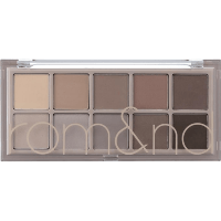 Rom&Nd Better Than Palette 00 Light & Glitter Garden - Большая палетка теней для век 10 блестящих глиттерных оттенков 6 г